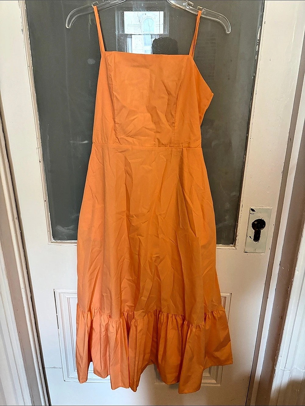 Francesca's Small Maxi Dress in Orange Size Small Like New